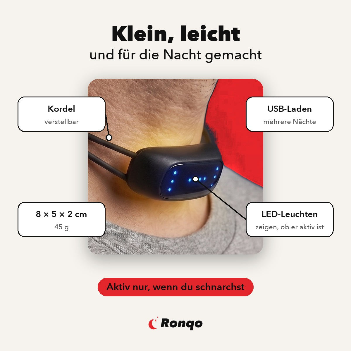 Anti-Schnarch-Gerät Ronqo