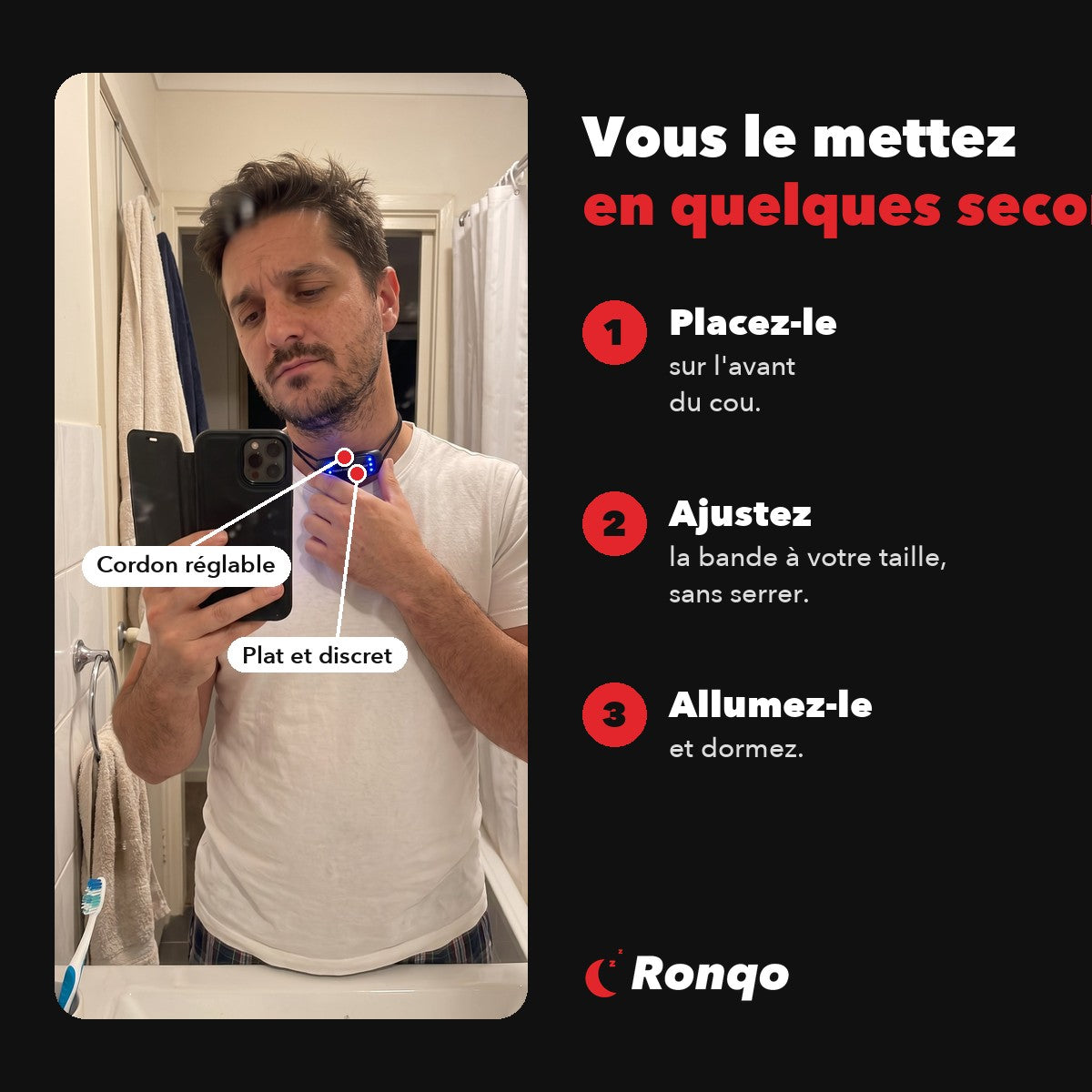 Anti-ronflement Ronqo