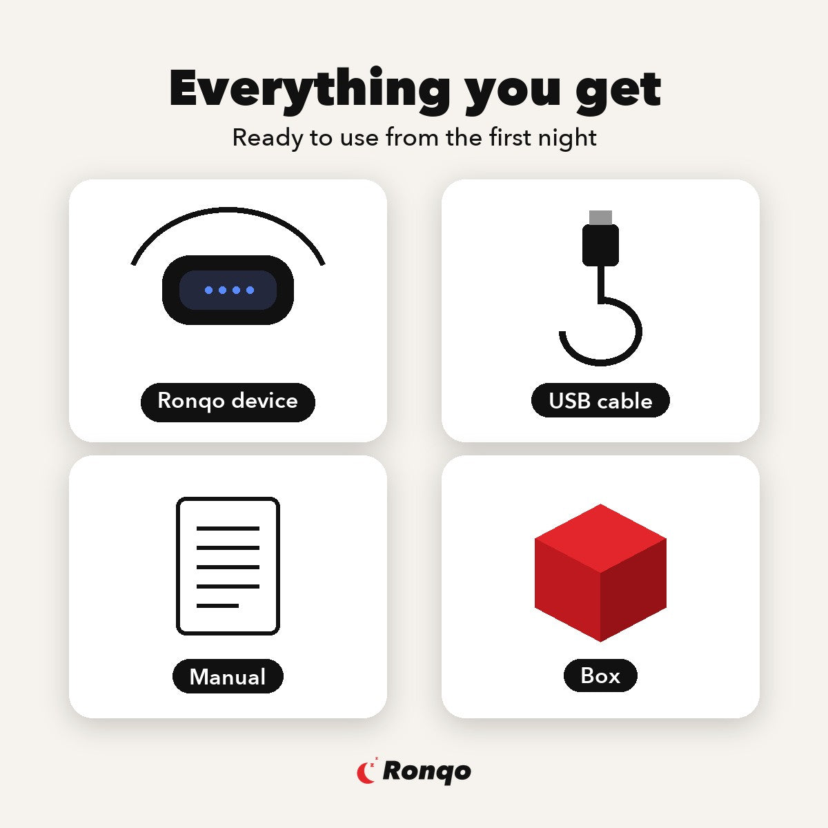 Ronqo Anti-Snoring Device