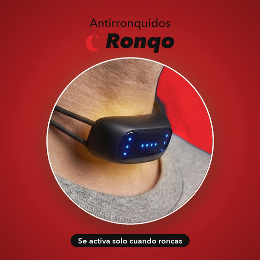 Aparato antirronquidos Ronqo en primer plano